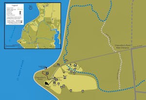 Campsites Map - Chancellor's Point