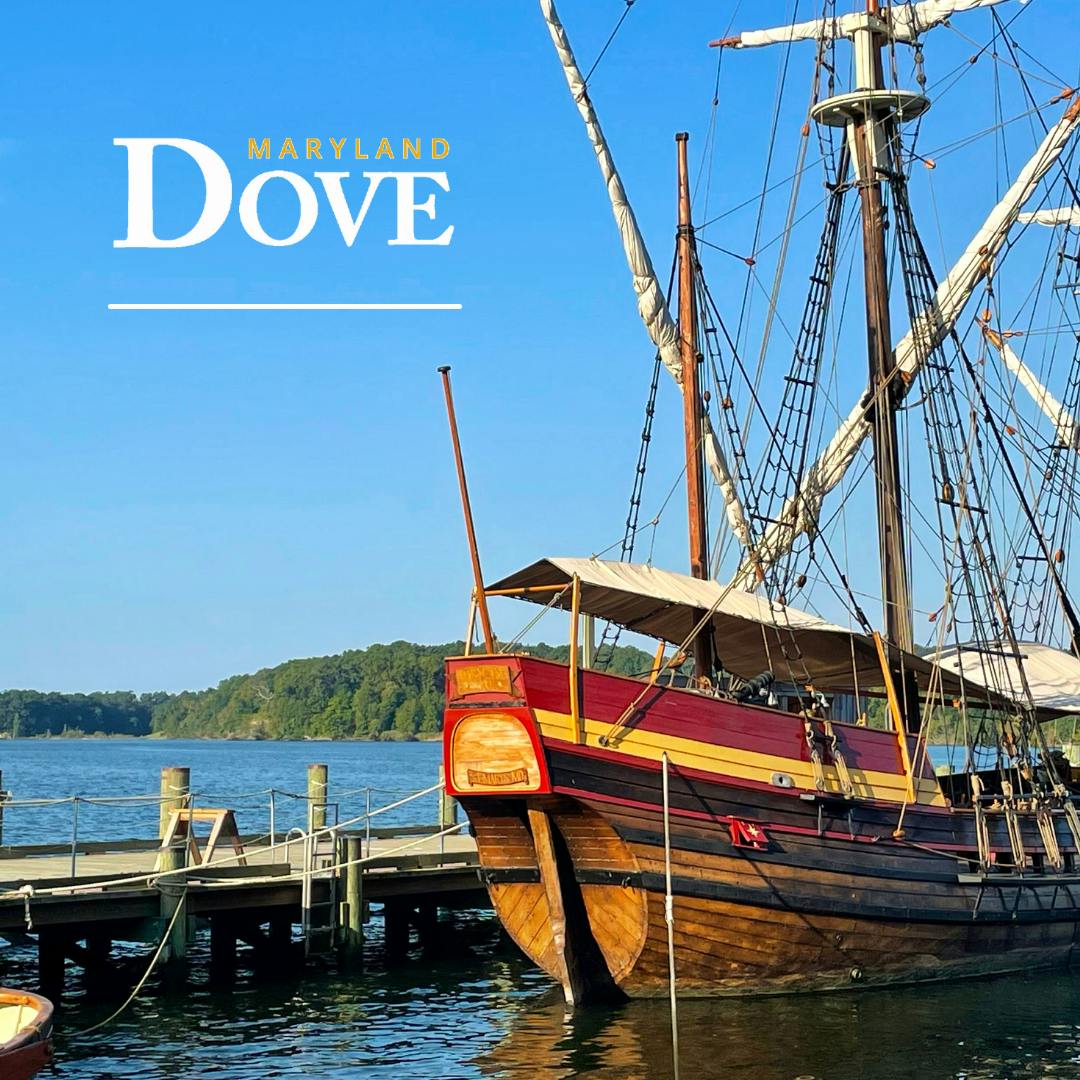 Maryland Dove, a representation of a 17th century cargo vessel