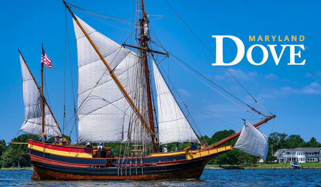 Arrival of the new Maryland Dove Commissioning Day Ceremony