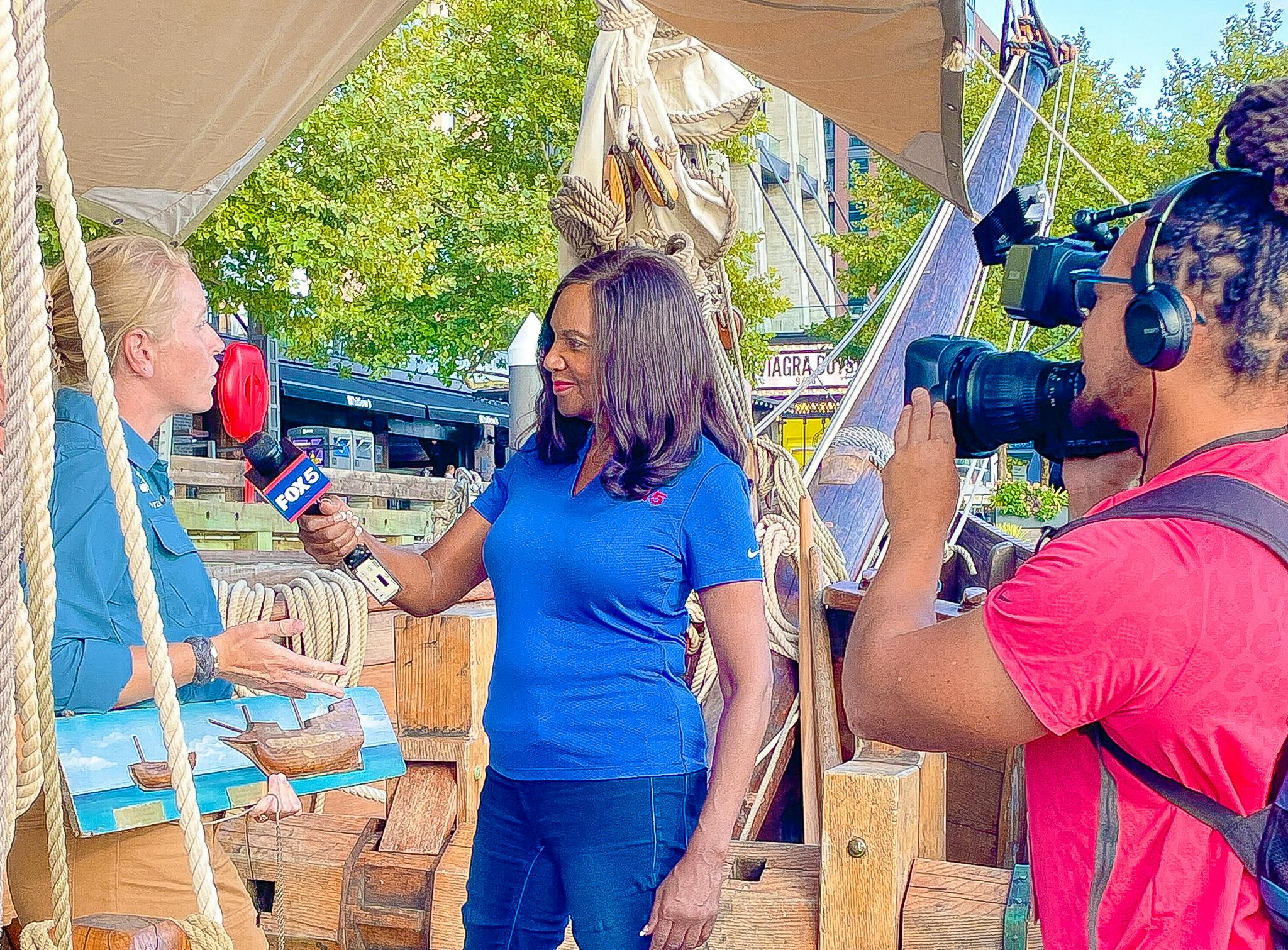 Video – FOX5 DC: Historic Maryland tall ship on display at The Wharf