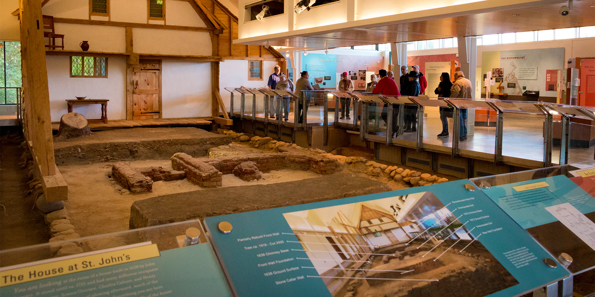 St. John's Site Museum is a premiere museum of archaeology, and rare opportunity to see a partially excavated and preserved site.