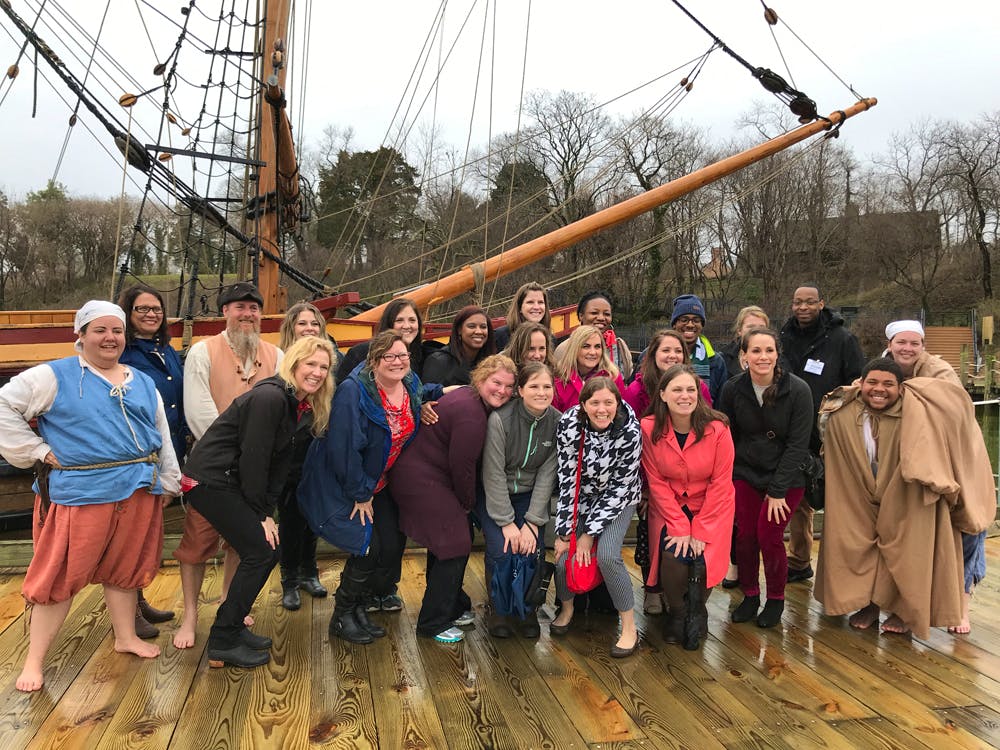 Maryland 2019 Teachers of the Year enjoy a visit to HSMC
