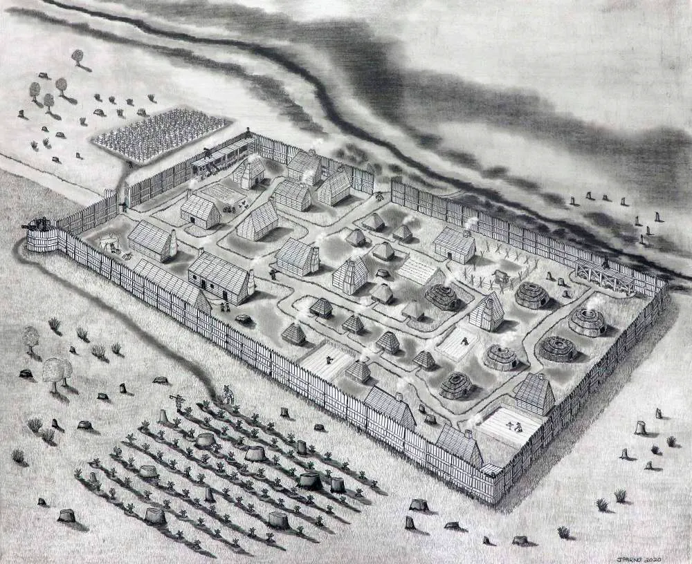 HSMC Archaeologist discovers location of 1634 St. Mary’s Fort